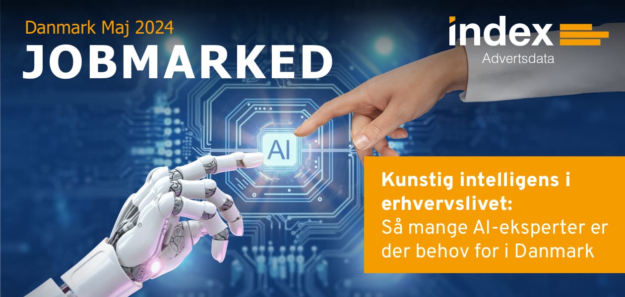 Header Danmark Maj 2024 Jobmarked Kunstilig intelligens i erhvervslivet